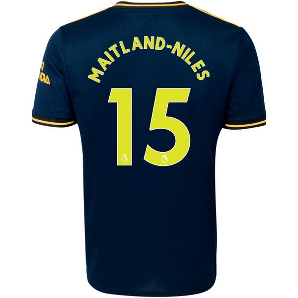 Camiseta Arsenal NO.15 Maitland Niles 3ª Kit 2019 2020 Azul